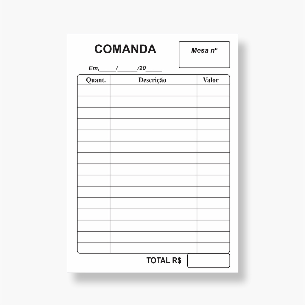 Comandas